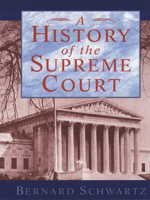 cover image of A History of the Supreme Court